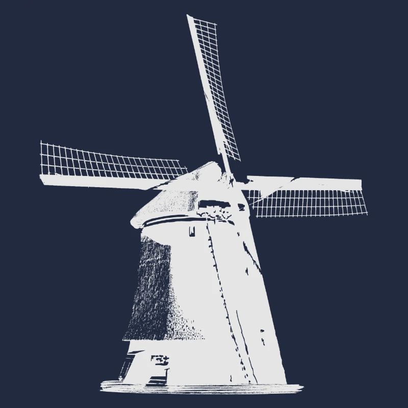 Moulin à vent Pays-Bas