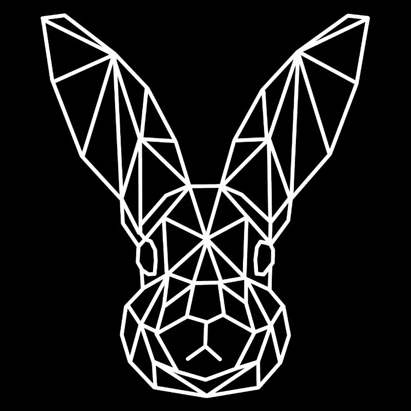 Hase Geometrisch Linie