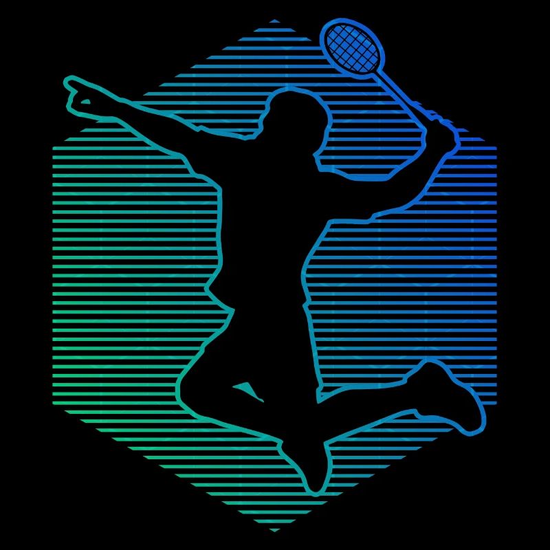 Joueur de badminton masculin Badminton Badminton Badminton