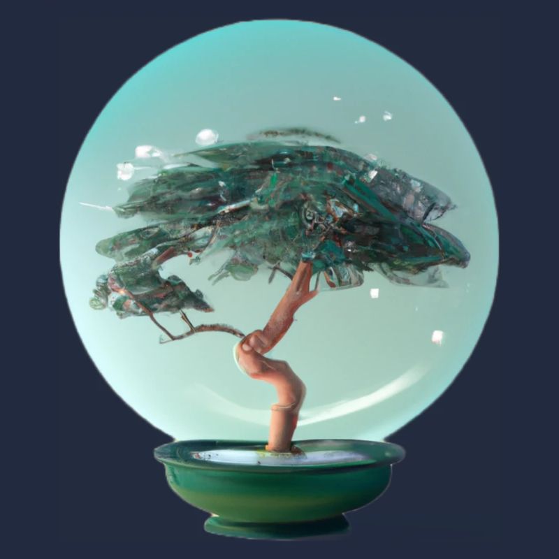 Bonsaï 2, Art numérique