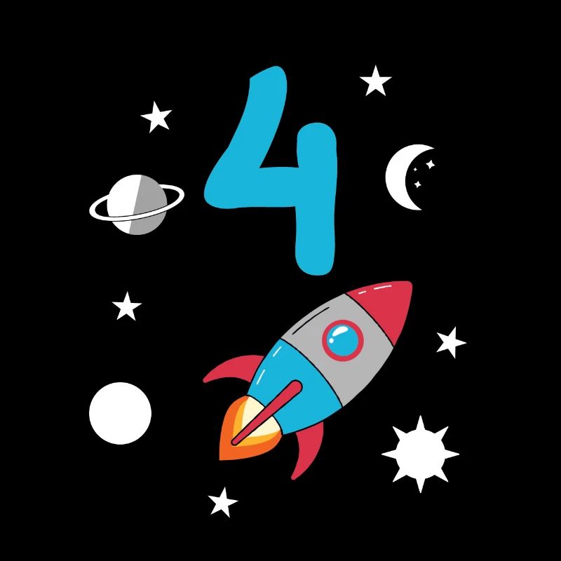 4. Geburtstag Rakete und Weltraum