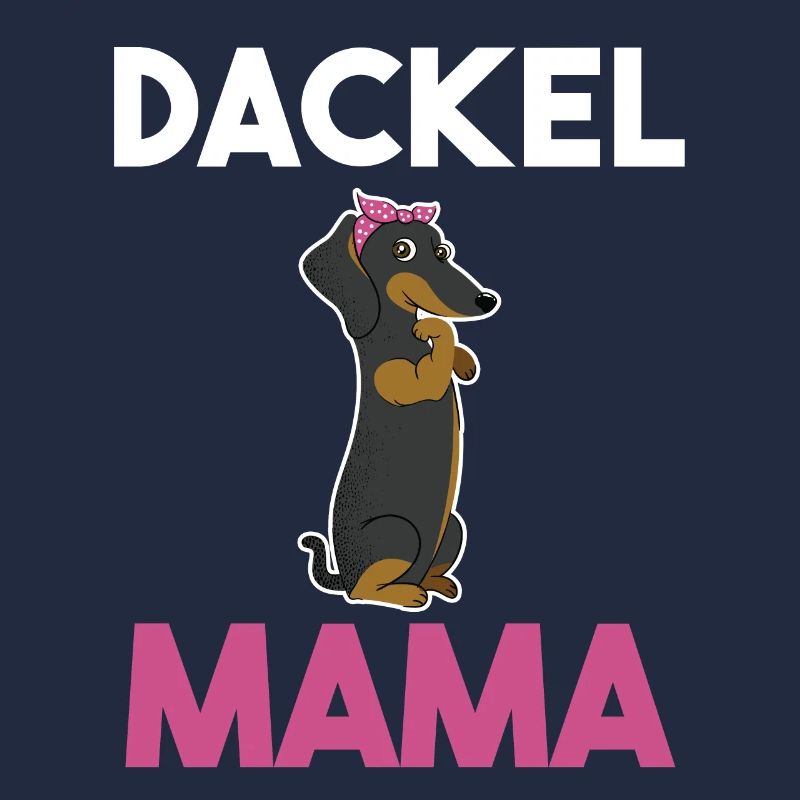 Hund Dackel Mama
