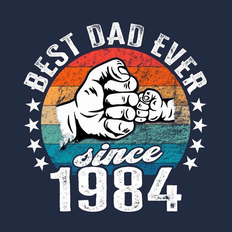 Bester Papa der Welt seit 1984 Vatertag