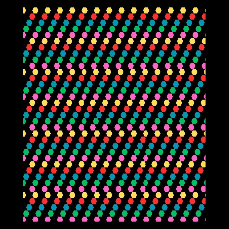 Rhombus pattern design