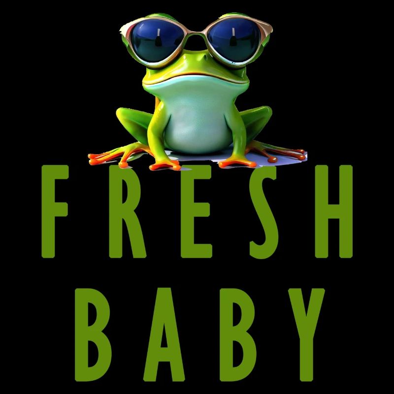 Bébé grenouille fraîche