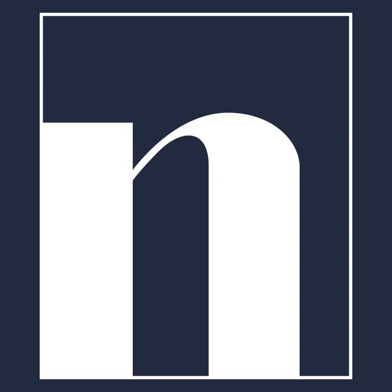 Buchstaben-Alphabet n