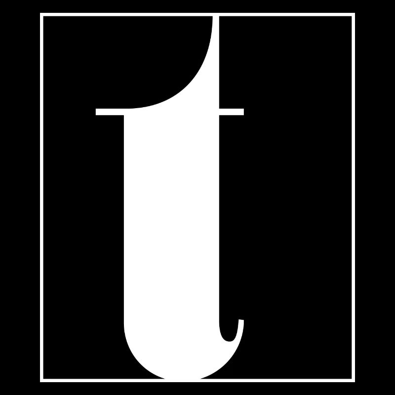 Buchstaben-Alphabet t