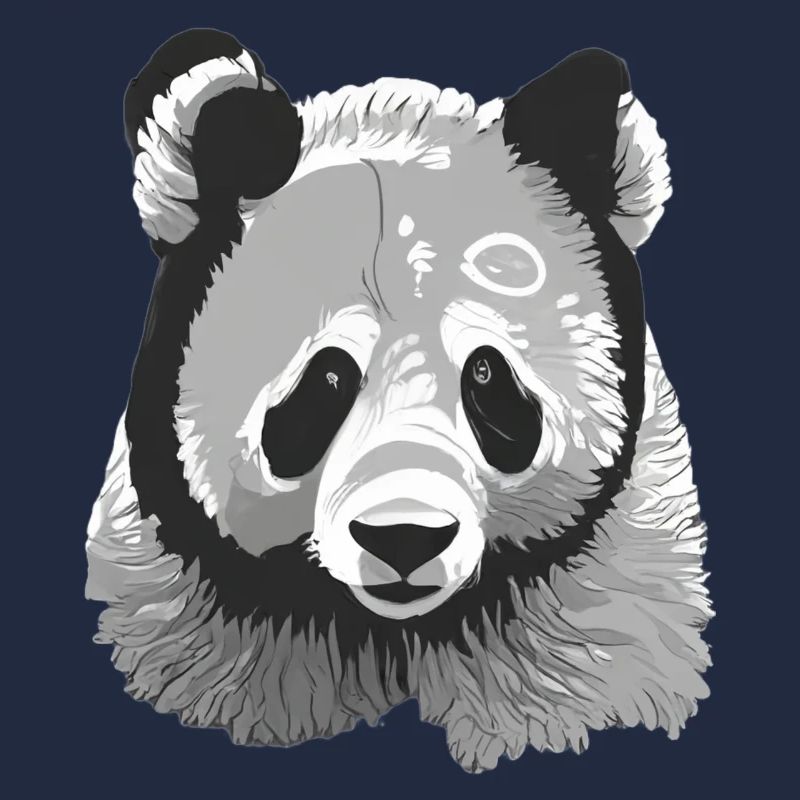 Bébé Panda Stylisé