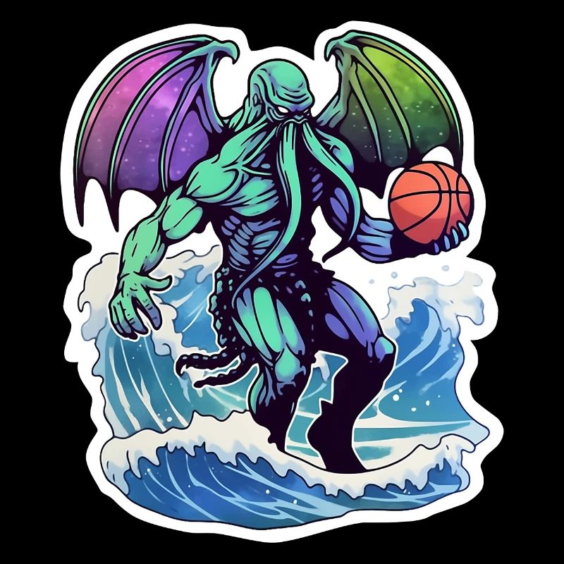 Cthulhu joue au basket-ball