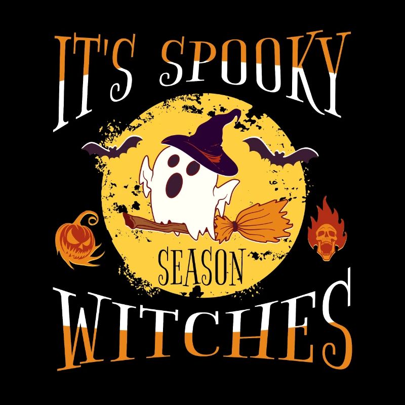 Halloween Spooky Season Ghost Witch