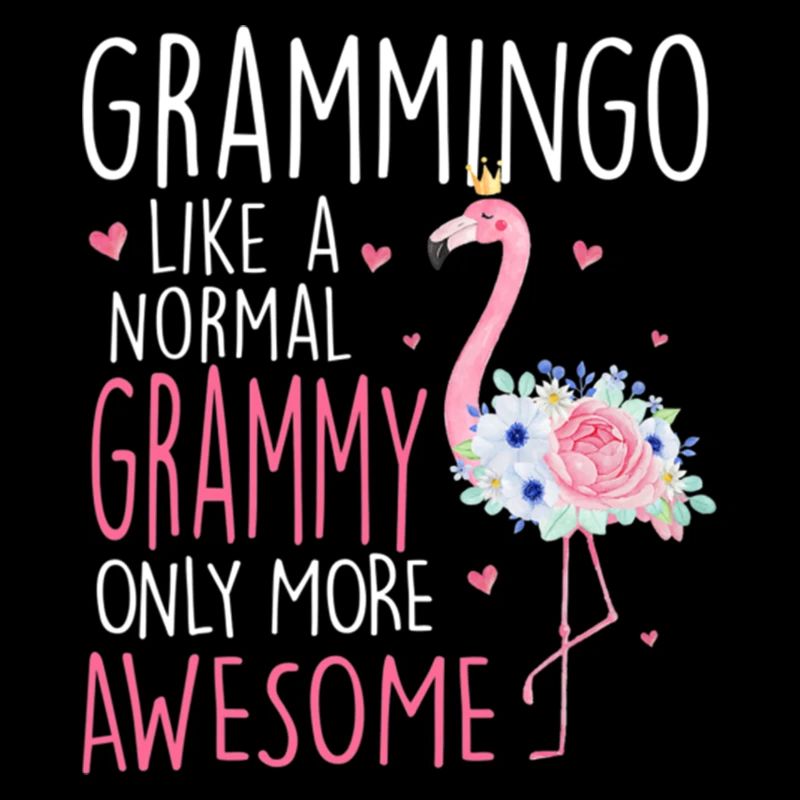 Flamingo Grammingo wie ein normaler Grammy Floral