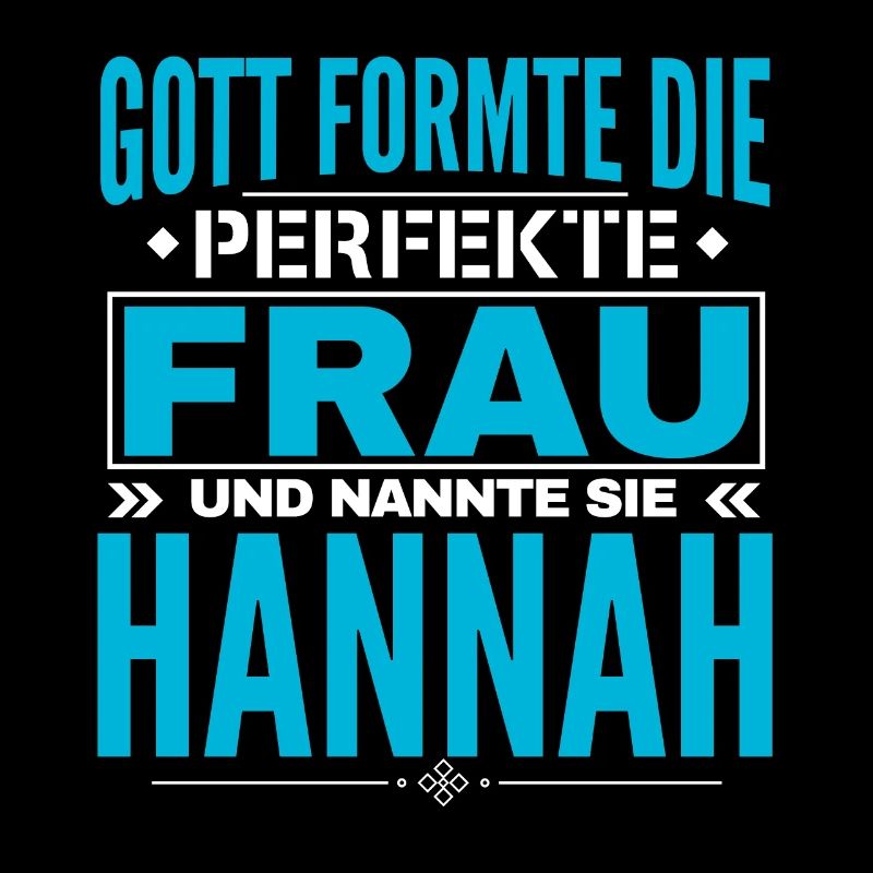 Conception du nom Hannah