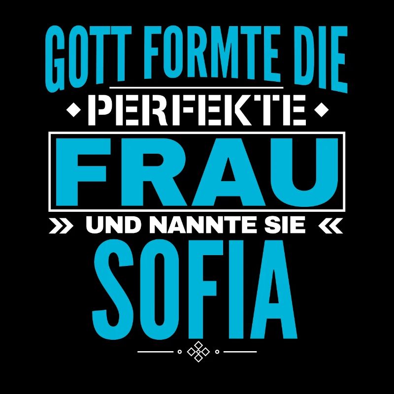 Conception de nom de Sofia