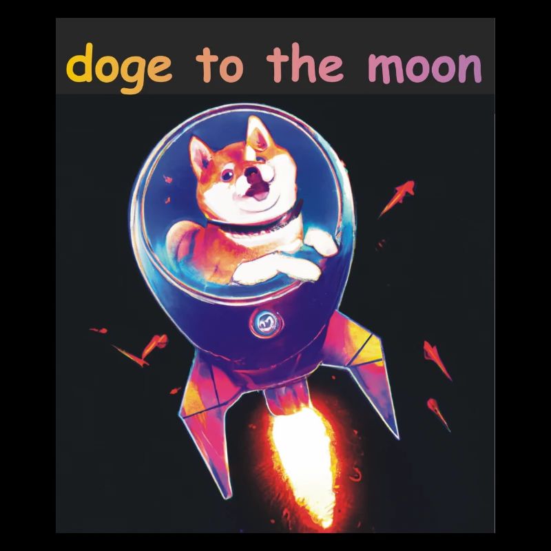 doge to the moon