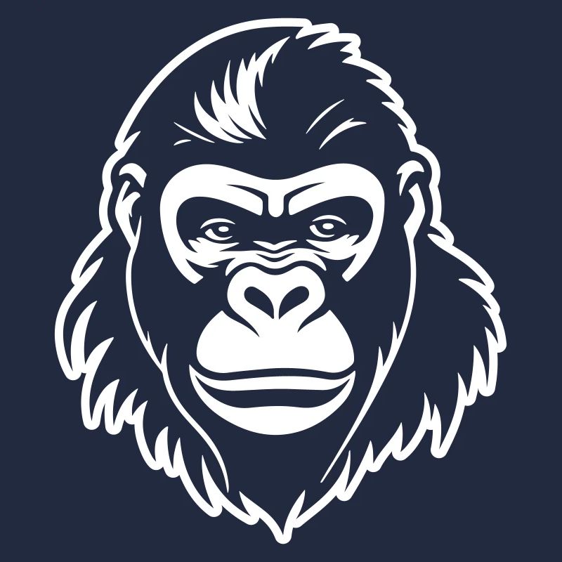 Gorilla Kopf