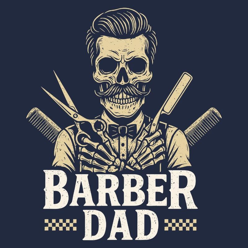 Père Barber Papa Barbier Coiffeur