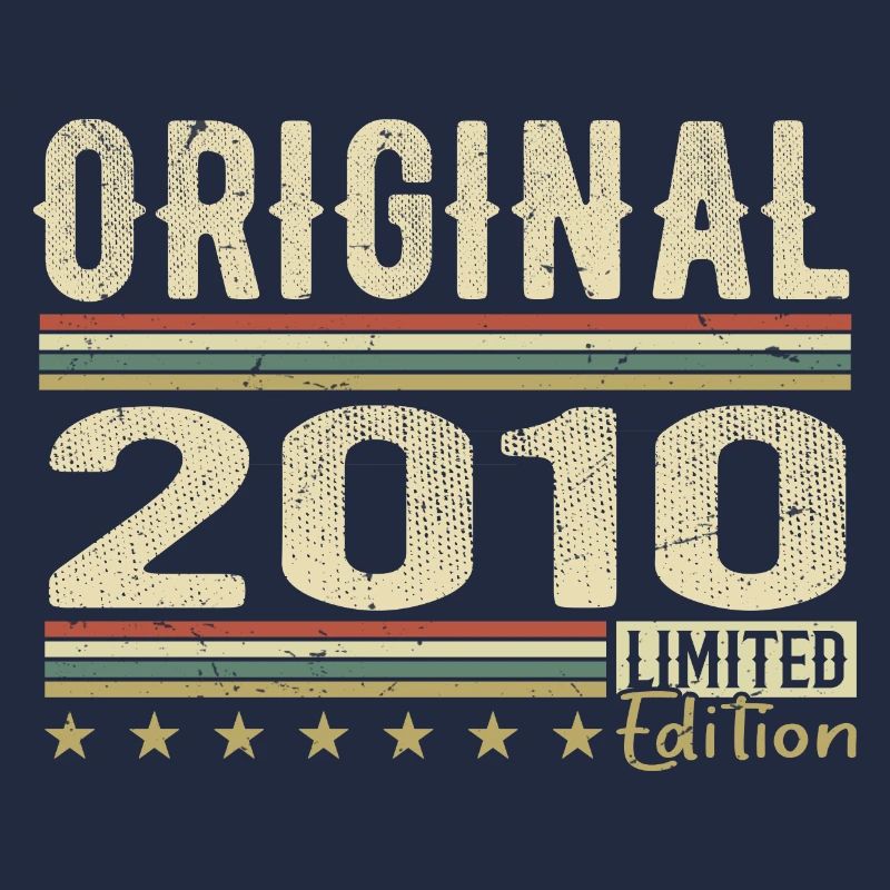 Original 2010 - Retro Geburtstagsgeschenk 2010
