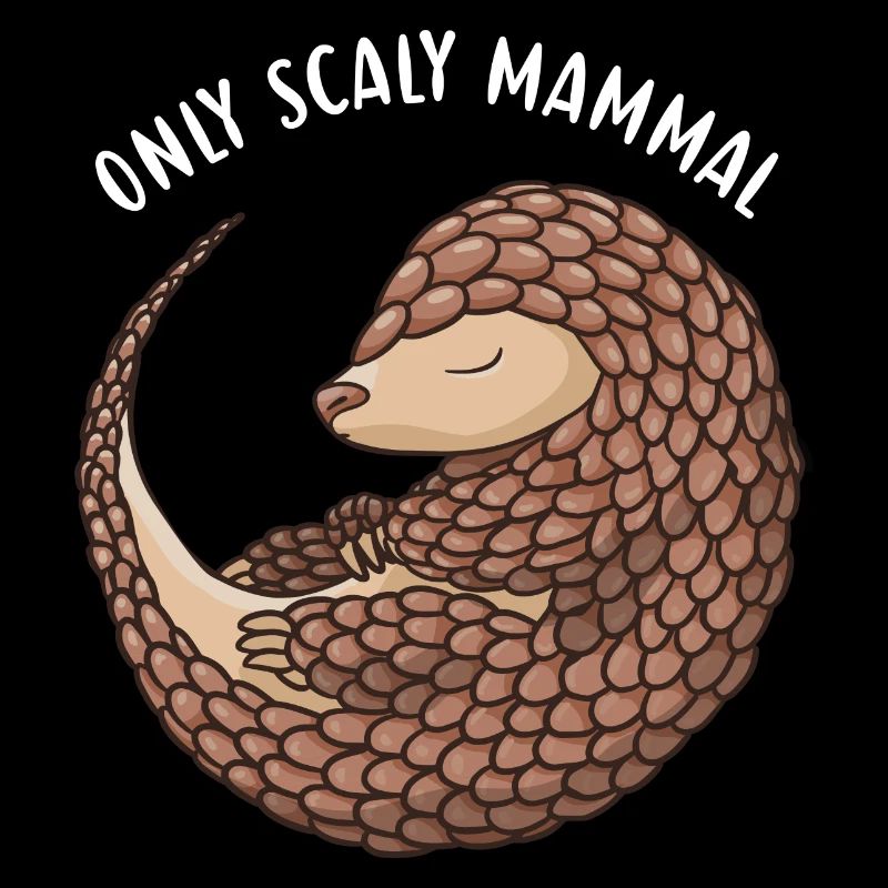 Only Scaly Mammal Pangolin