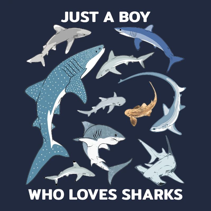 Juste un garçon qui aime les requins
