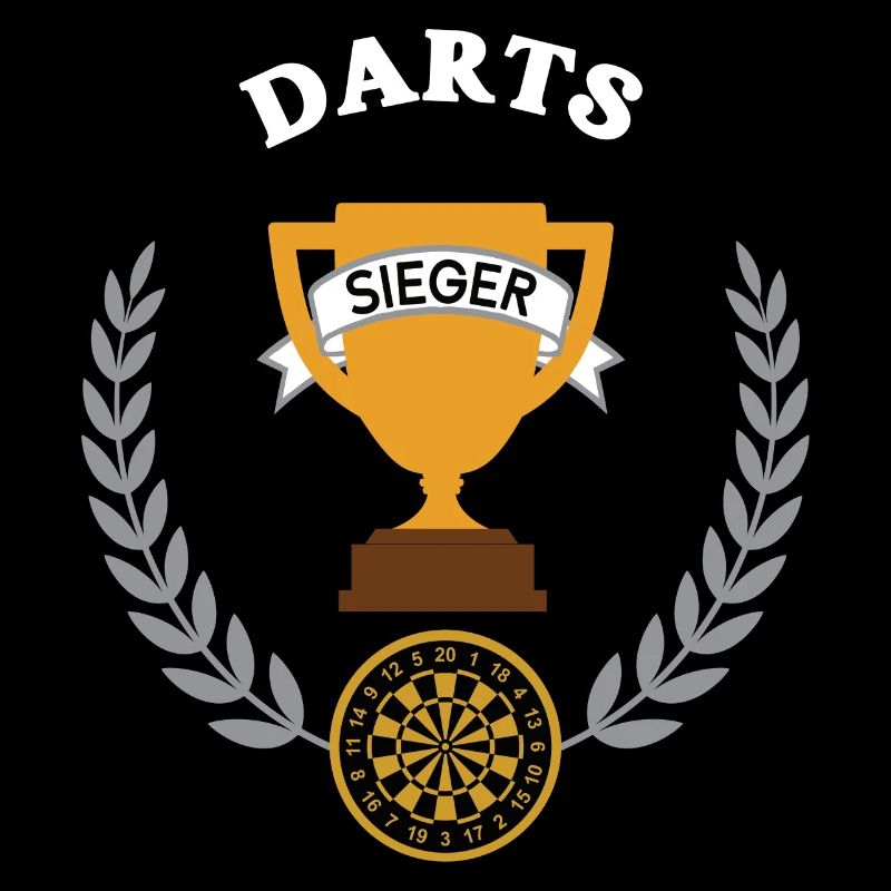 Dart Sieger Gewinner Turnier Meisterschaft Darts