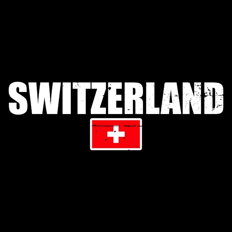 Schweiz Vintage Schweizer Flagge