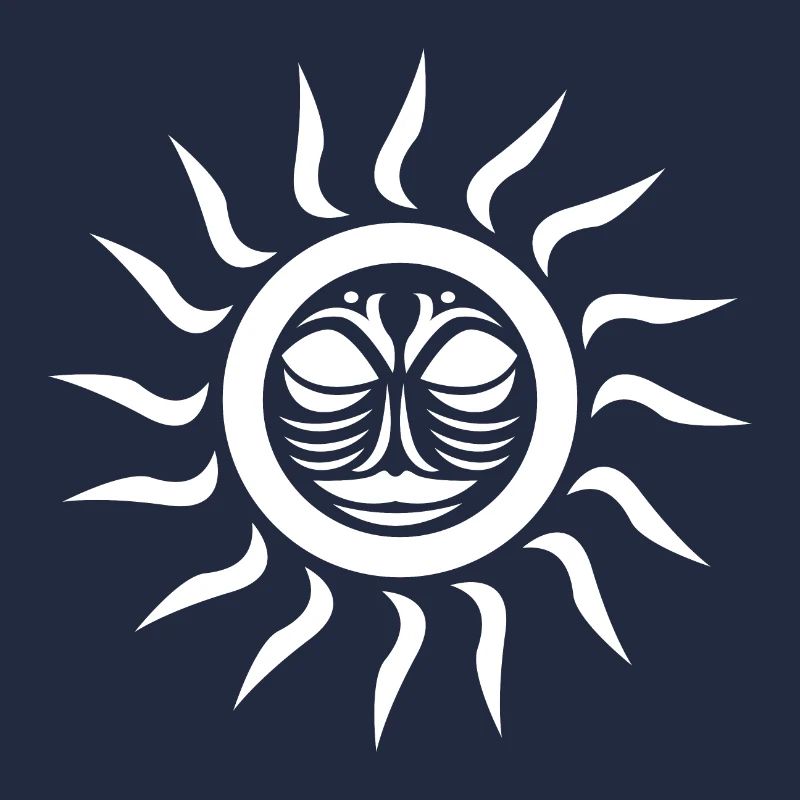 Maori Sun Face - Gift Idea