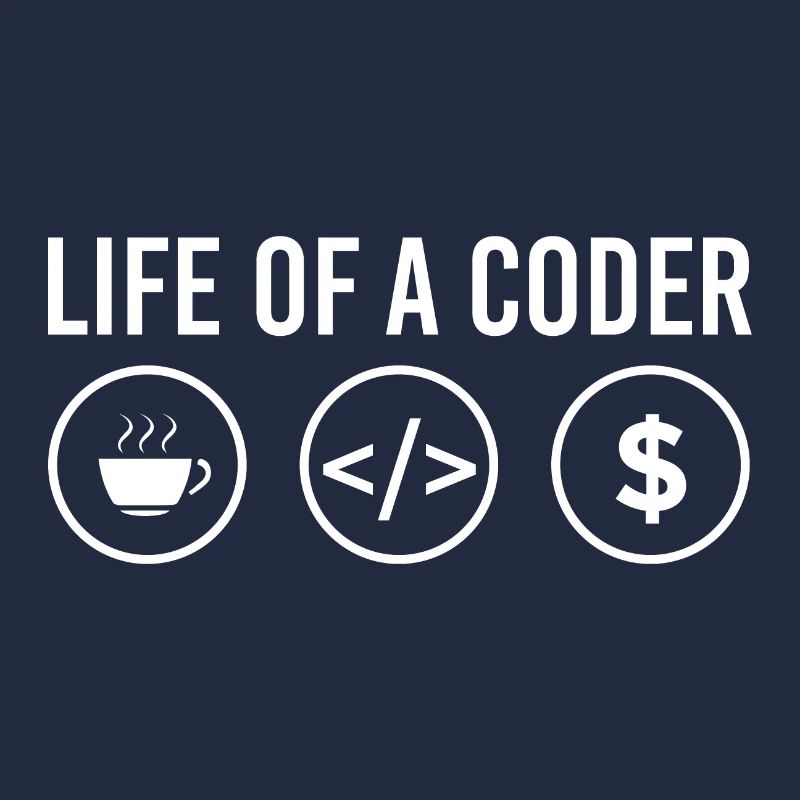 Developer Life of Coder - Gift Idea
