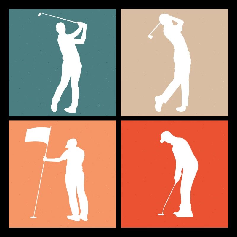 Golf Golfen Golfer