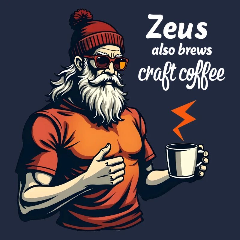 Zeus also brews craft coffee!