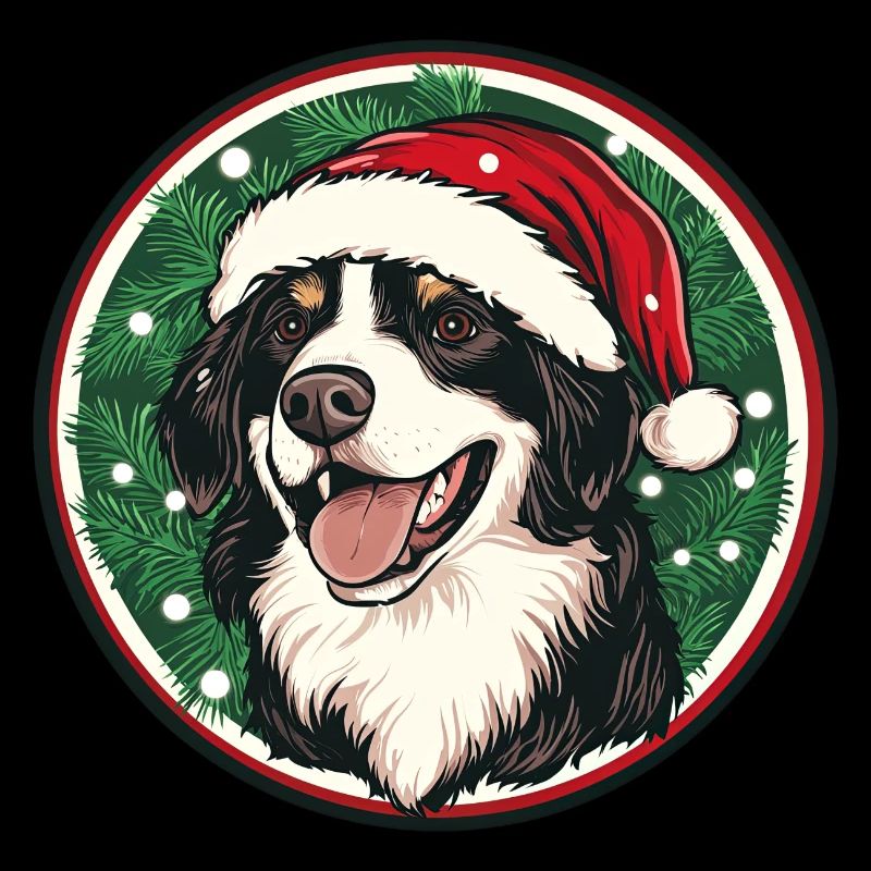 Weihnachtsmann Hund