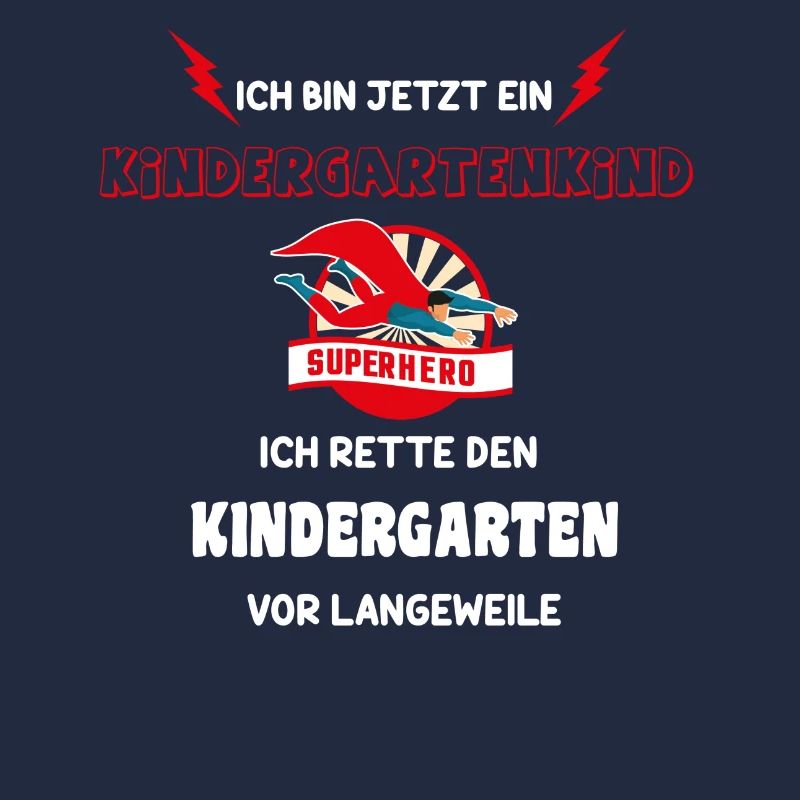 Ich rette den Kindergarten vor Langeweile Kind