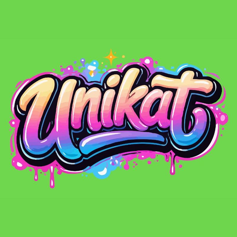 Unikat Graffiti Neon