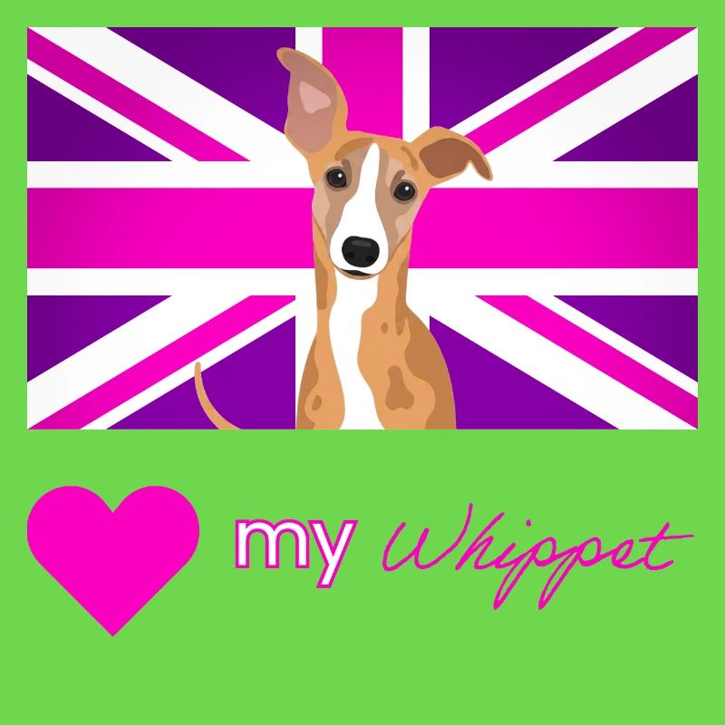 PURPLEWHIPPET (Rosa Text, Lebendig)