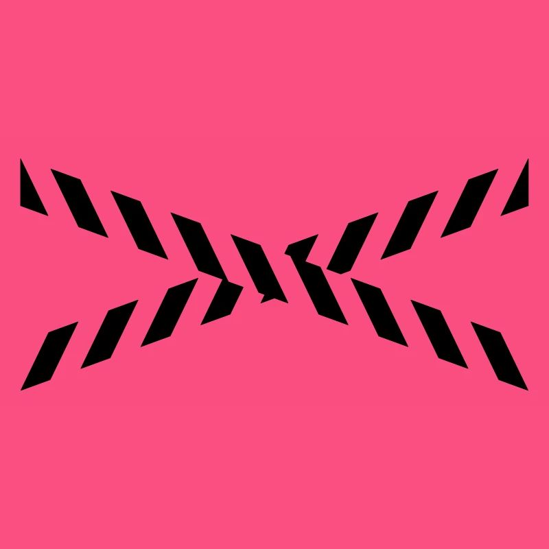 Police tape pattern design