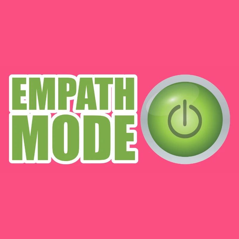 Conception du bouton d’alimentation vert du mode Empath