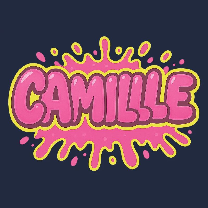 Graffiti Camille Name Gift Ideal Printable s