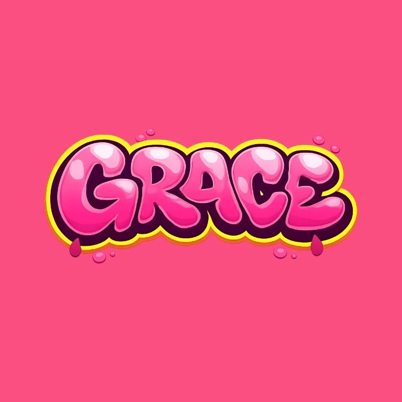 GRACE GRAFFITI NAME FOR PERFECT GIFT PRINTABLE on
