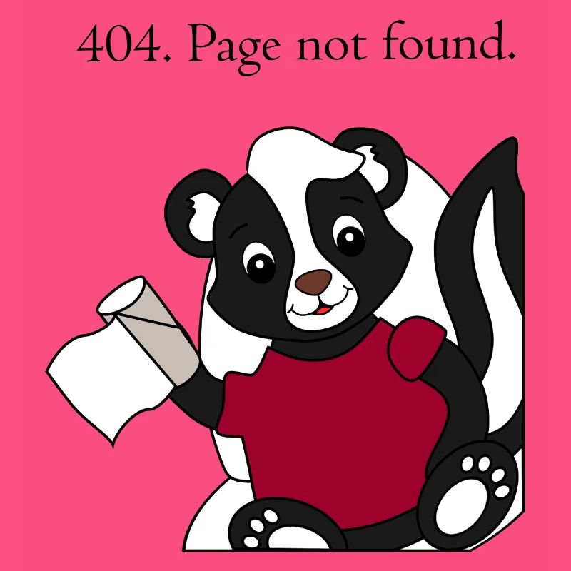 Skunk Pixie 404 Page non trouvée