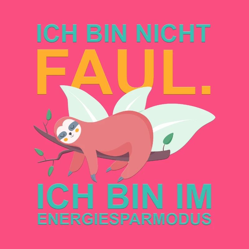 Sloth Power Saving Mode – Funny Quote