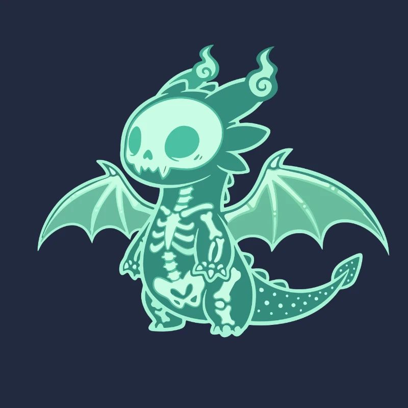 Dragon Ghost Vector
