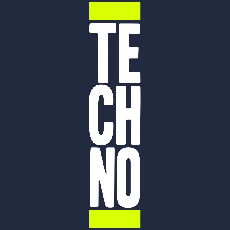 Techno Liebe Zitat Spruch Musik Party Feiern Logo