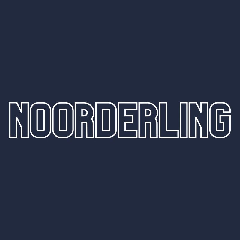 Noorderling Hemd Kapuzenkappe Amsterdam Noord Pullover
