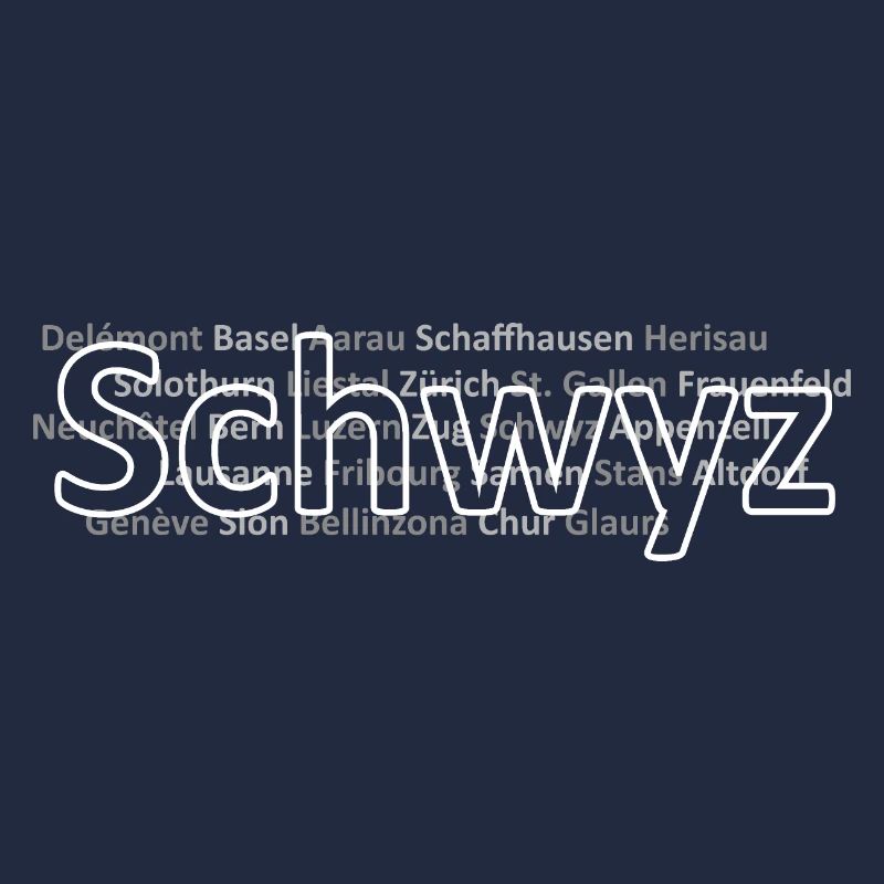 Schweizer Städte Schwyz