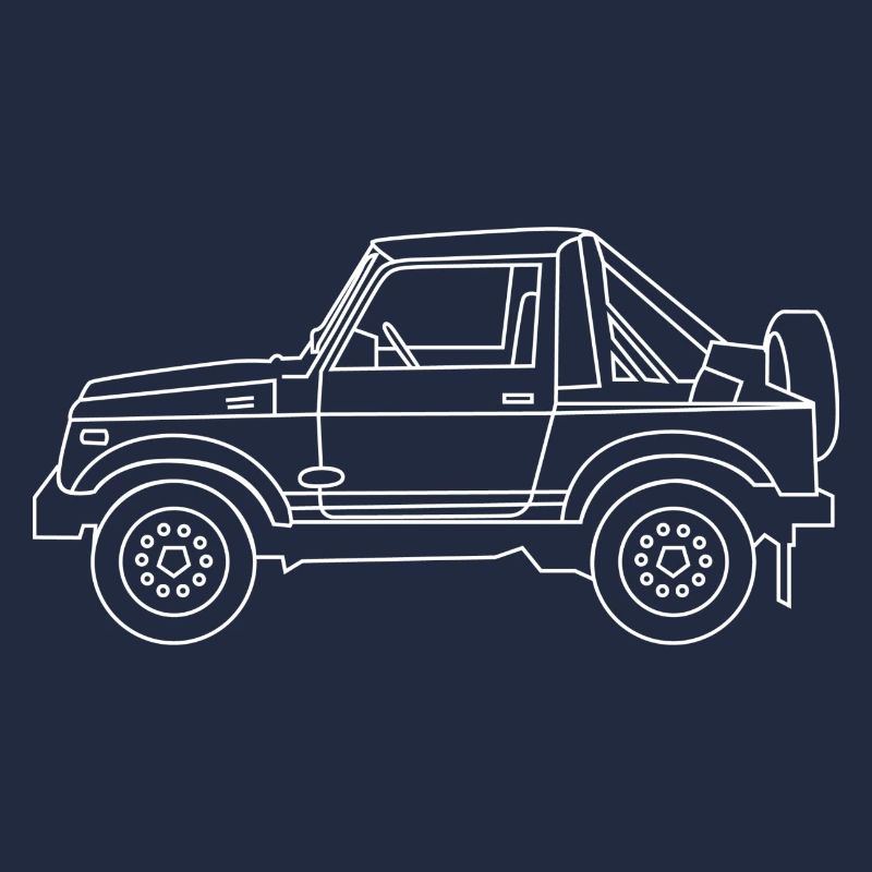 Samurai White 4X4