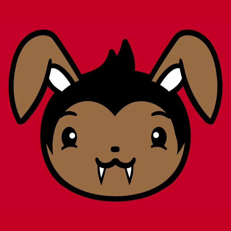 Bunny Vampire Sharp Long Teeth Halloween Costume