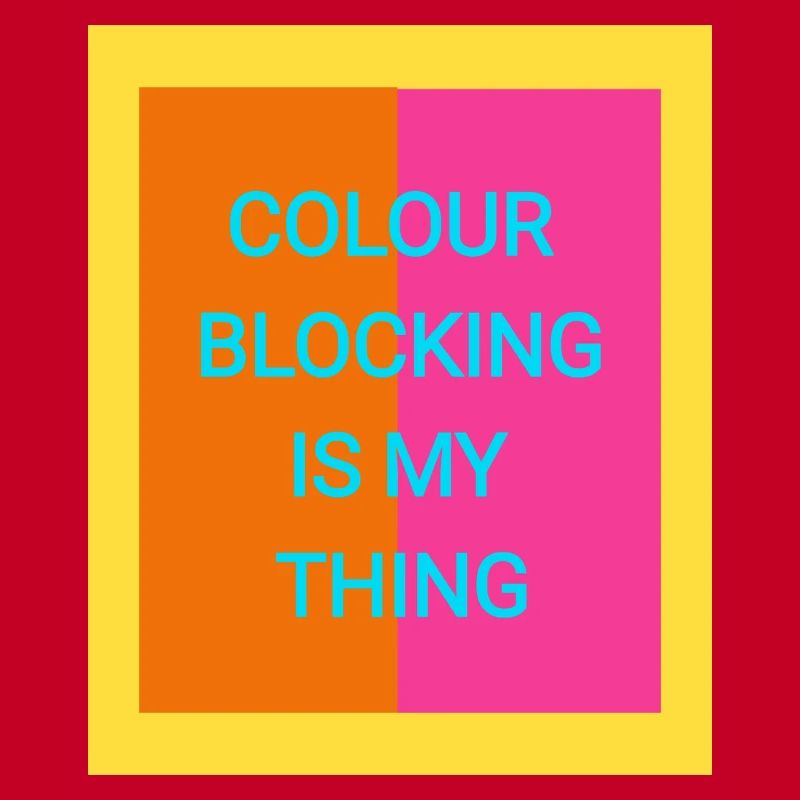 colour blocking