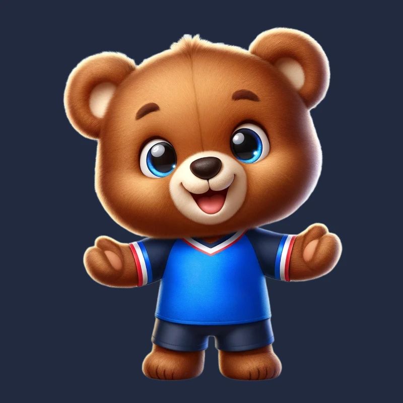 Teddy Tom feiert Frankreich
