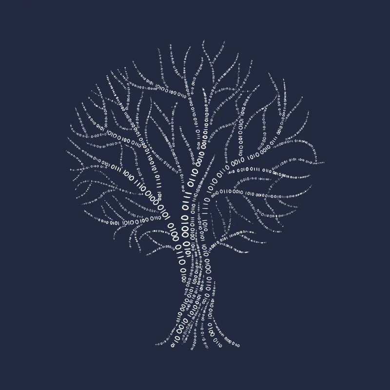 Binary Tree Zero One Code Gift Branch Branch