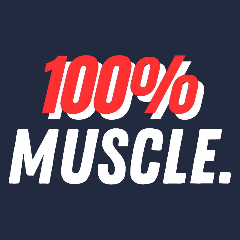 100% muscle.