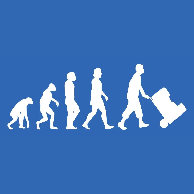 Lagerlogistik Evolution Lagerarbeiter Logistik